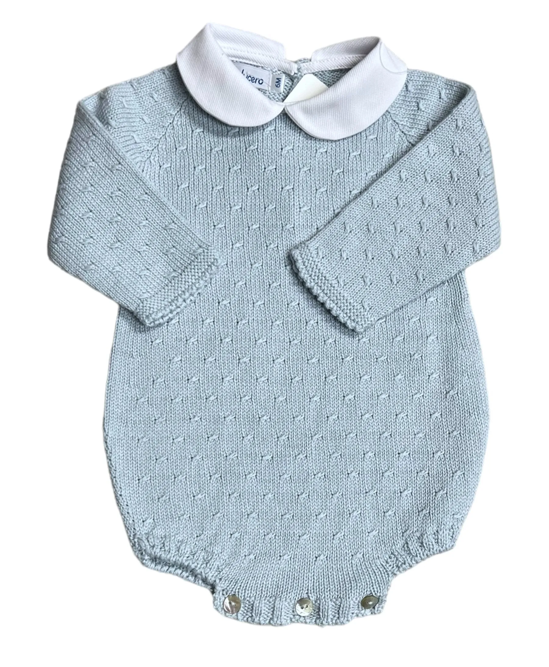 Diagonal Pattern Bubble- Light Blue