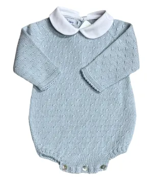 Diagonal Pattern Bubble- Light Blue