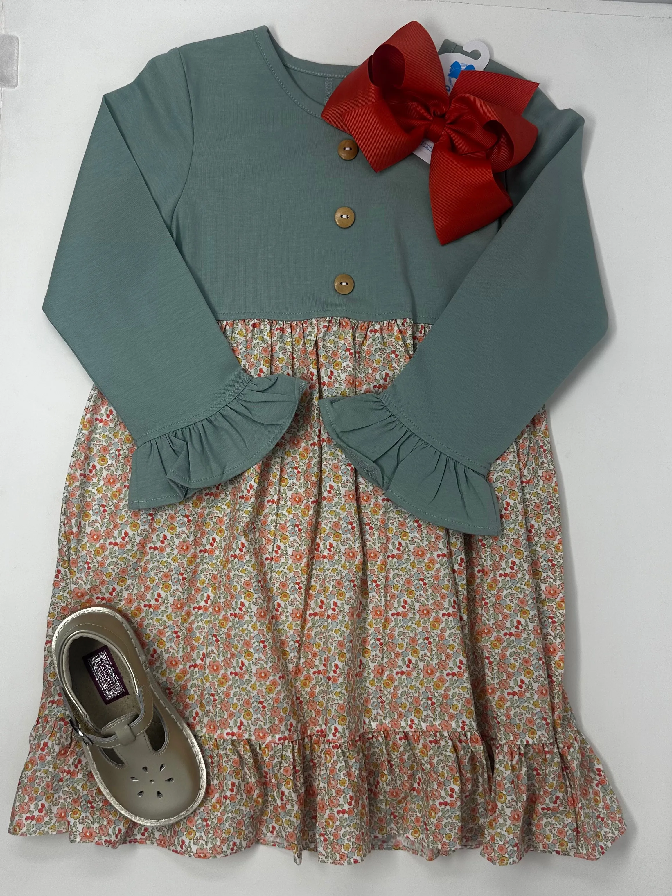Ditsy Floral L/S Dress