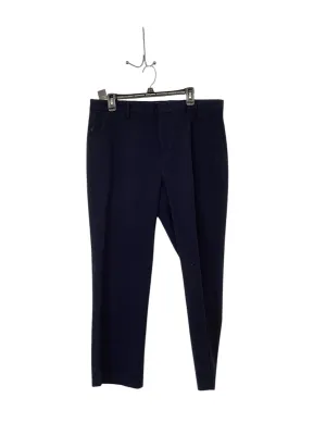 Dockers Mens Straight Fit Chinos Pants 36 x 29 Blue Solid