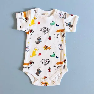 Dog-Themed Organic Onesies