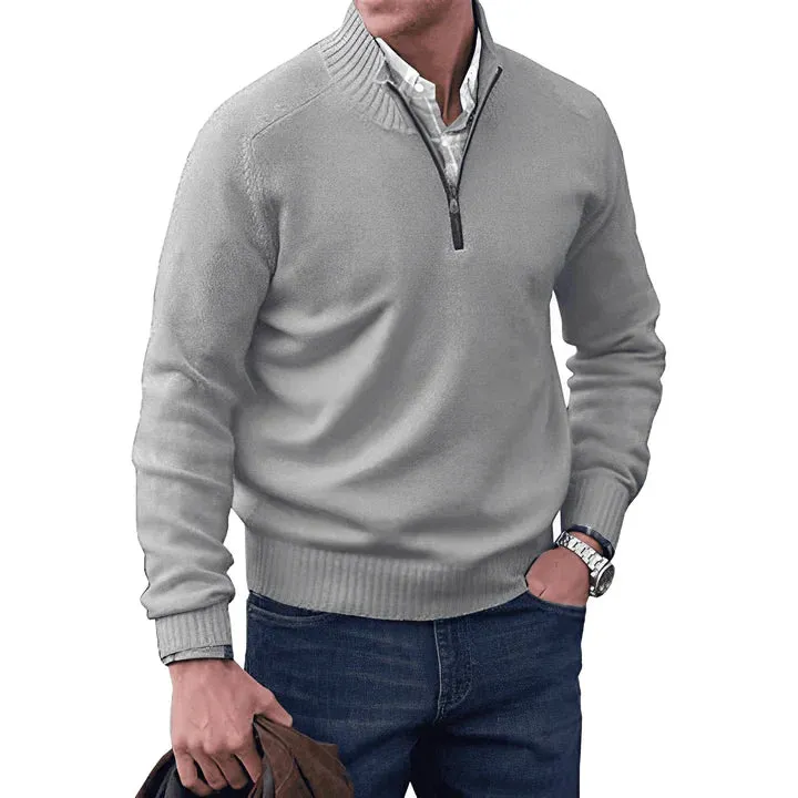 Dorian - Cashmere Zip Sweater