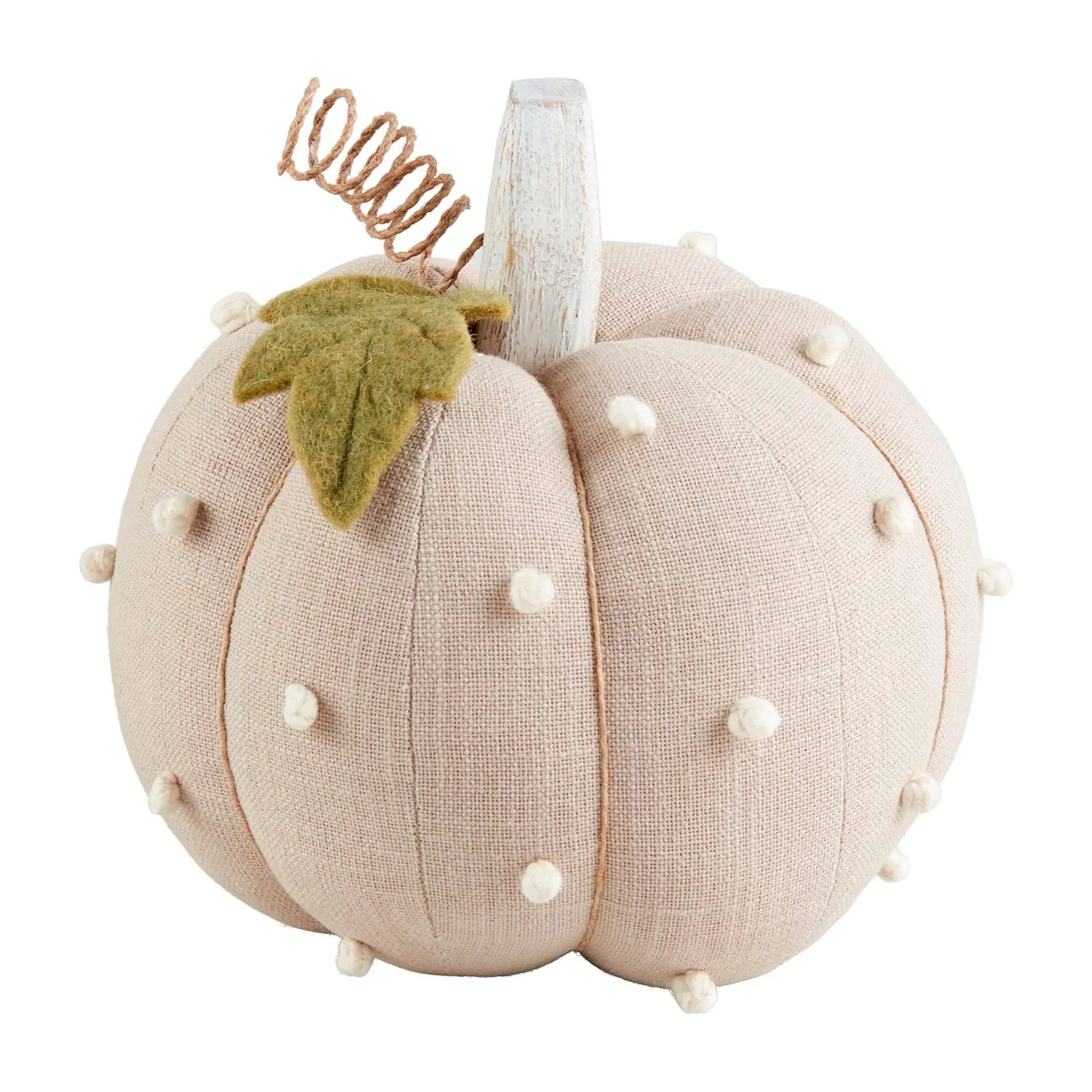 Dotted Stuffed Pumpkin