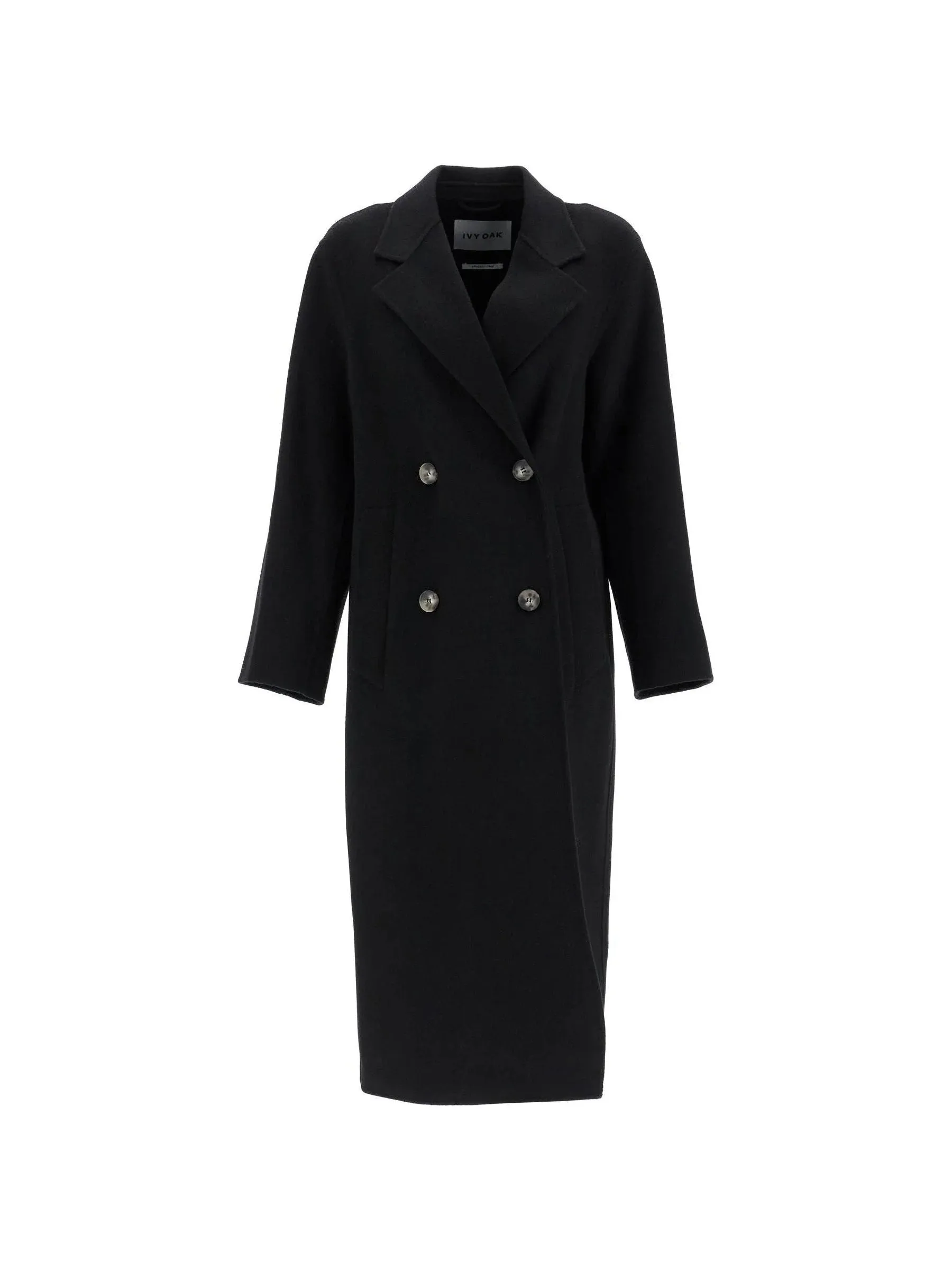 Double-Breasted Hand-Stitched Coat