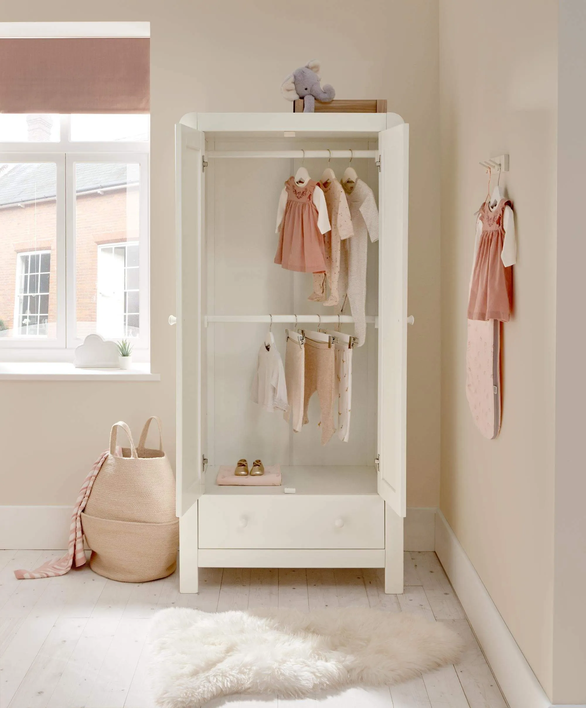 Dover Wardrobe - White