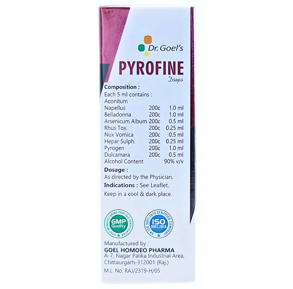 Dr Goel's Pyrofine for Dogs and Cats (20ml)
