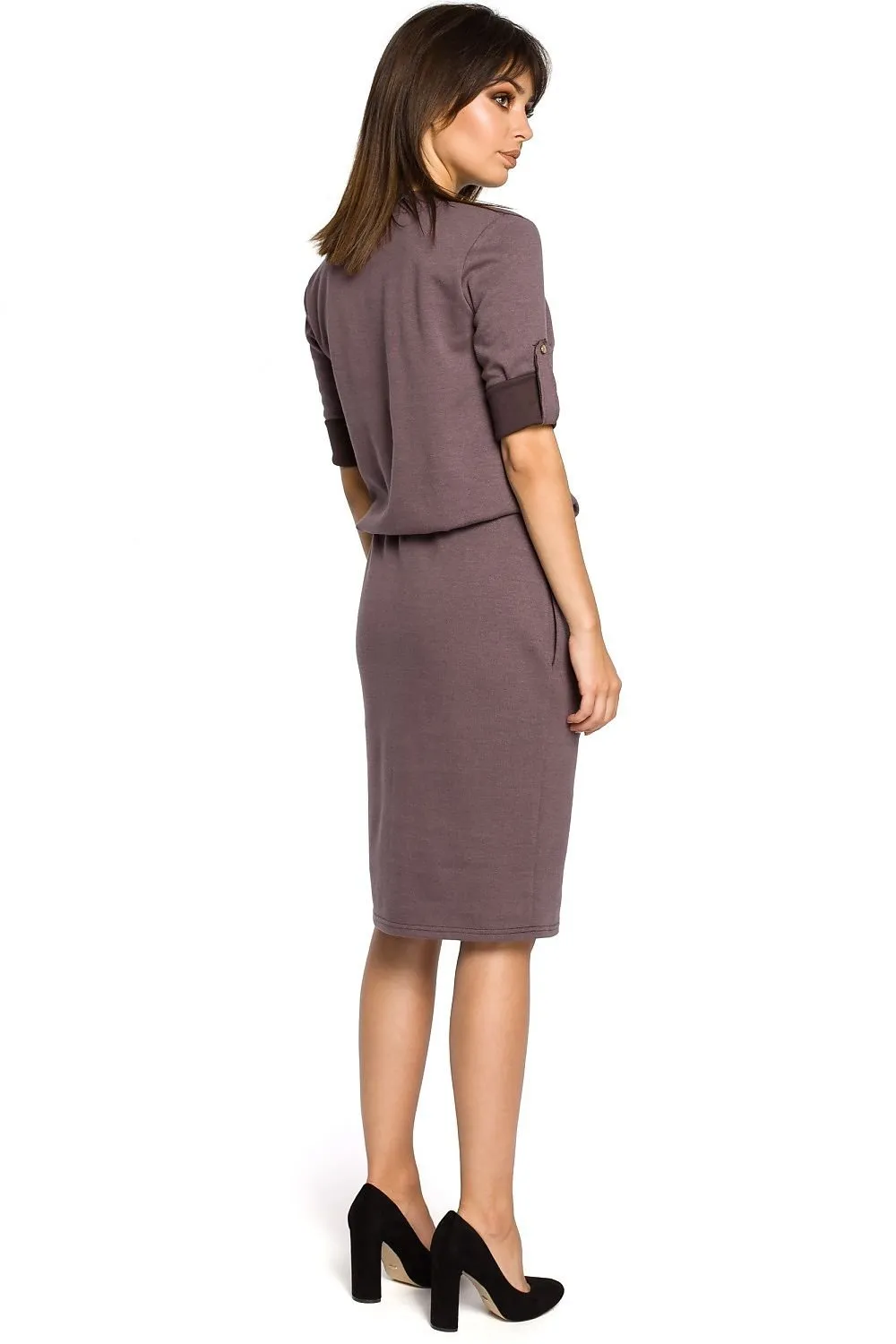Elegant Comfort Knit Dress