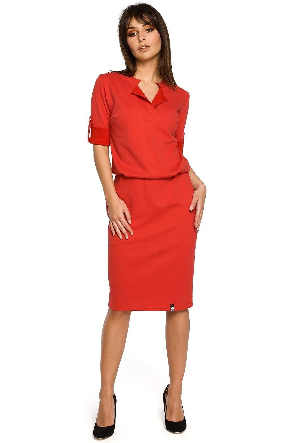 Elegant Comfort Knit Dress