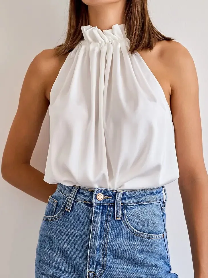 Elizabeth Satin Top