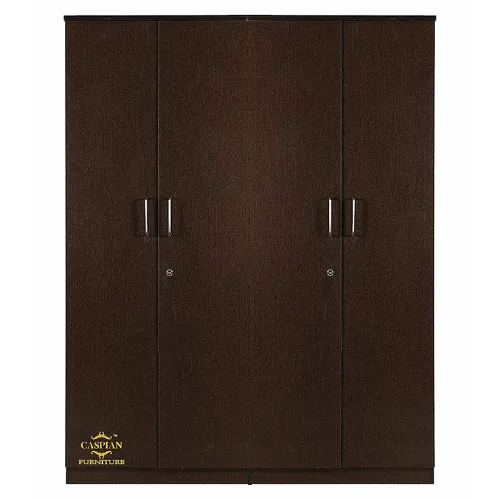 Engineered Wood 4 Door Wardrobe with Shelves and Hanging Space for Clothes || Wooden Storage Cupboard