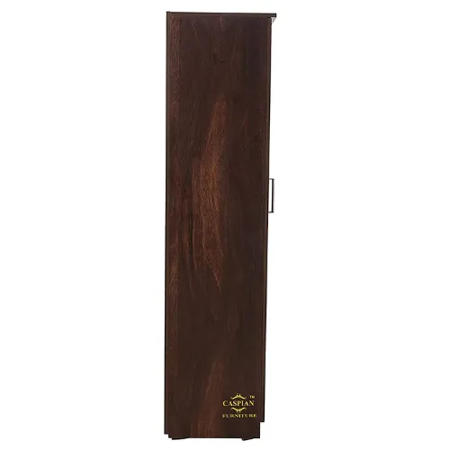 Engineered Wood Wardrobe with 1 Drawers, 3 Shelves & Hanging Space for Clothes