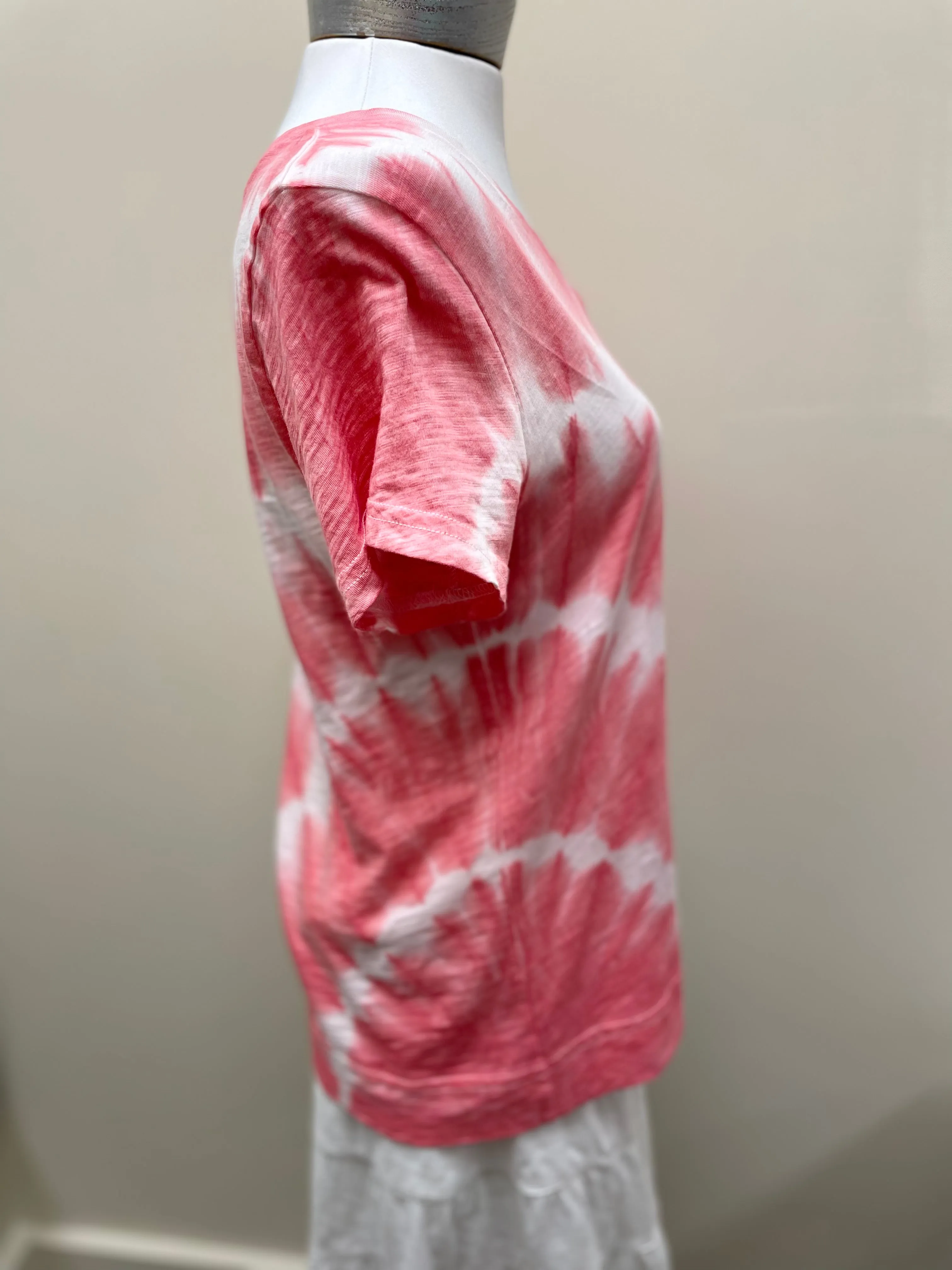 Escape Short Sleeve V-Neck Cotton Tee 10000