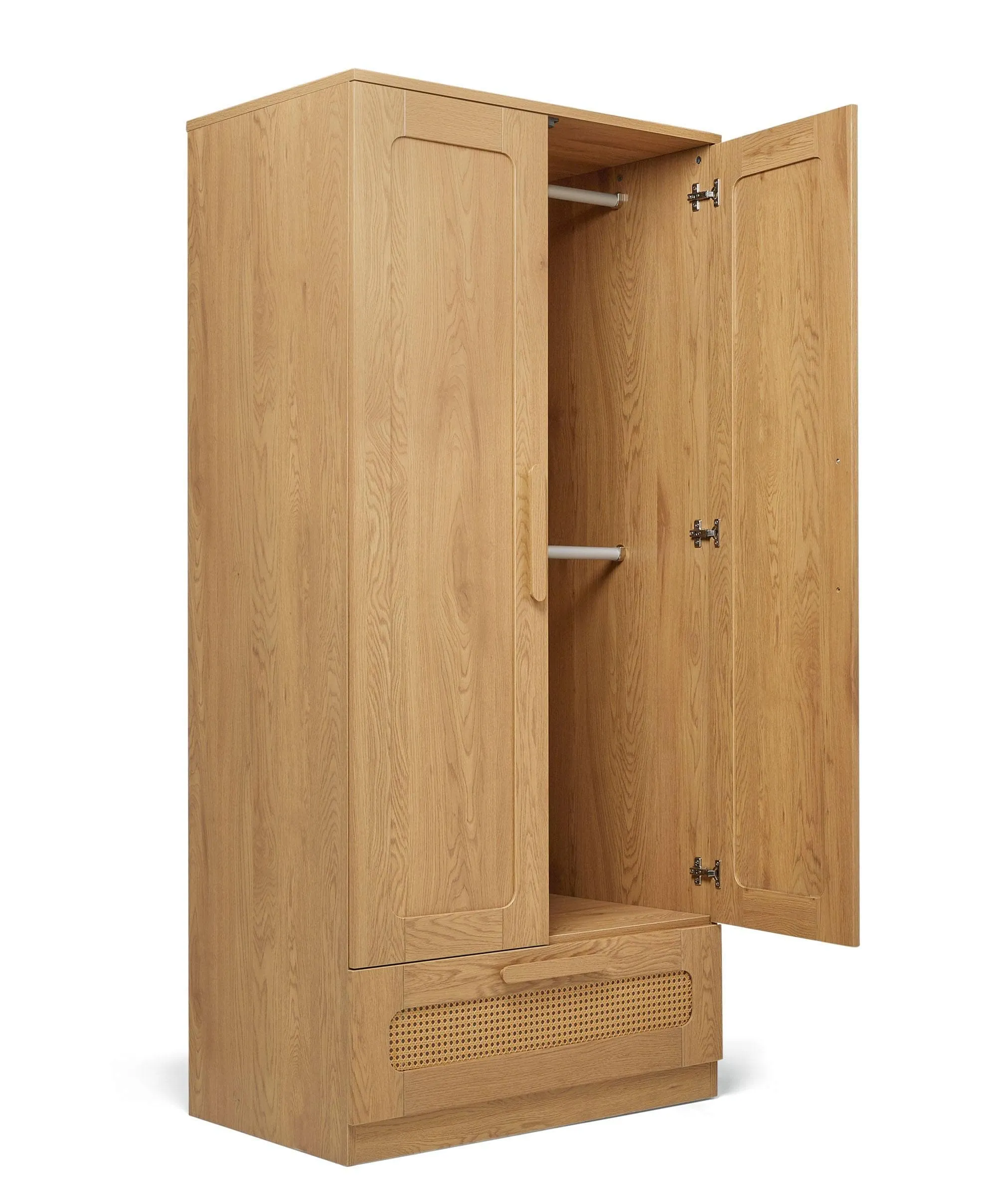 Esna Wardrobe - Rattan