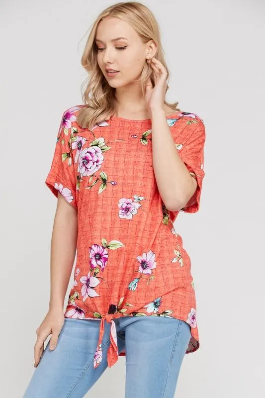 Everlasting Floral Bottom Tie Top
