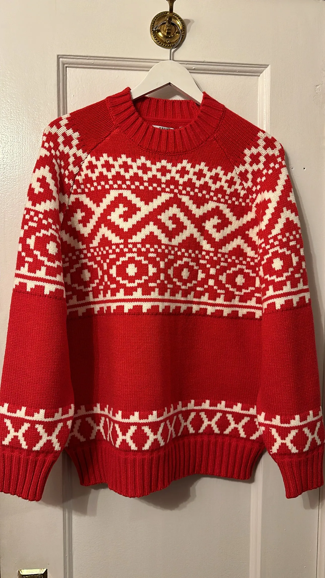 Fair Isle Knit Sweater