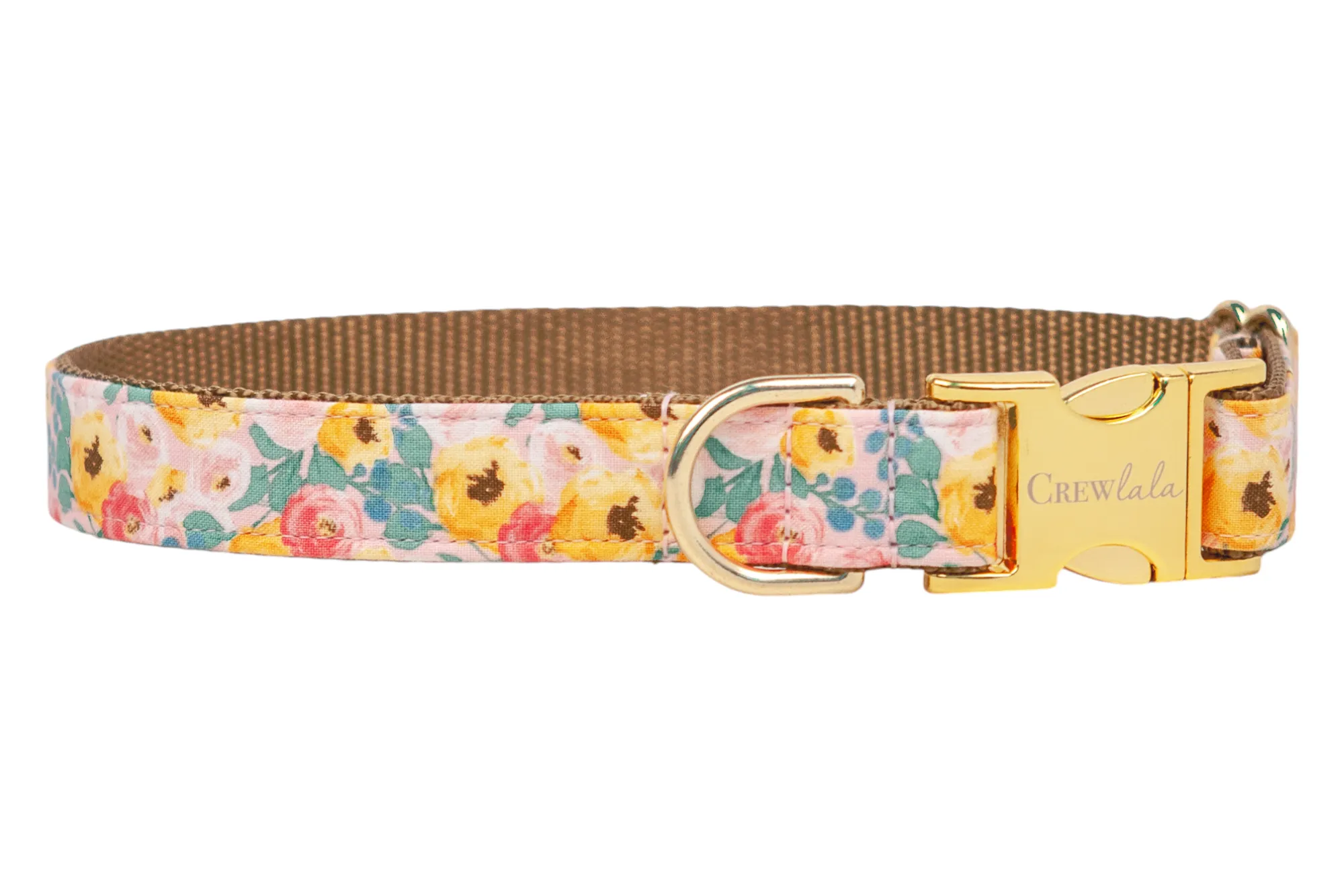 Fairytale Floral Bow Tie Dog Collar