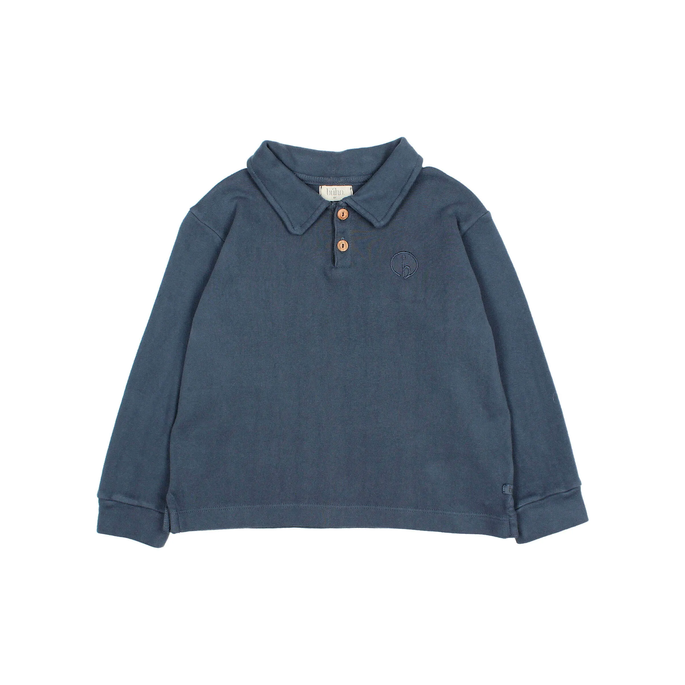 Fall blue polo by Buho