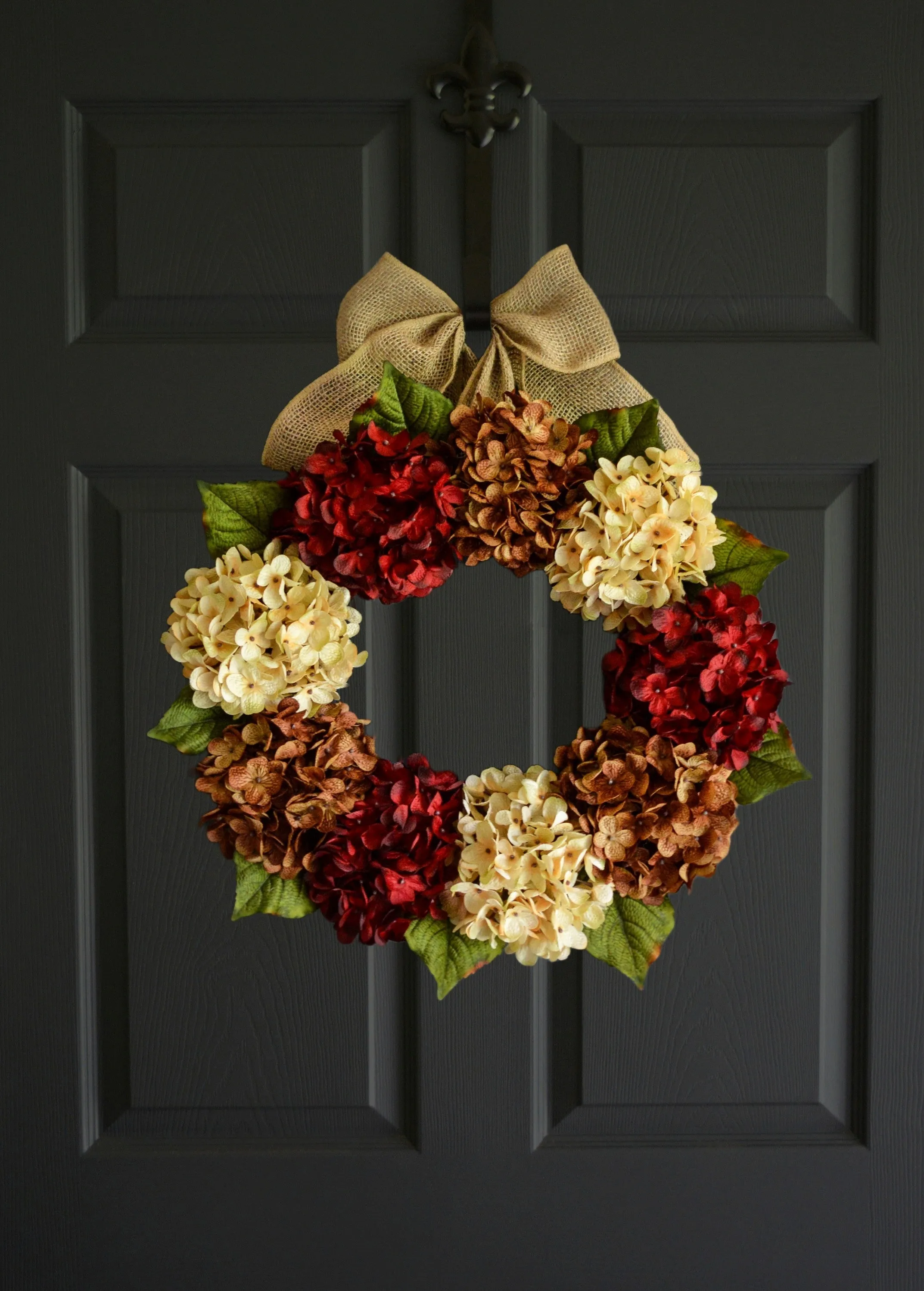 Fall Door Wreath