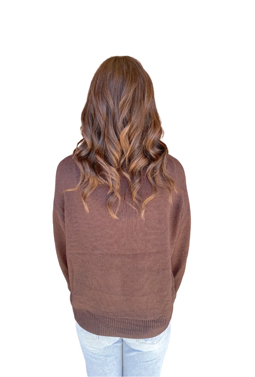 Fall Embroidered Sweater