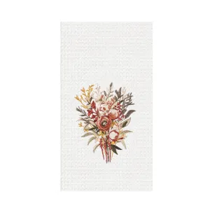 Fall Floral Daisy Kitchen Towel