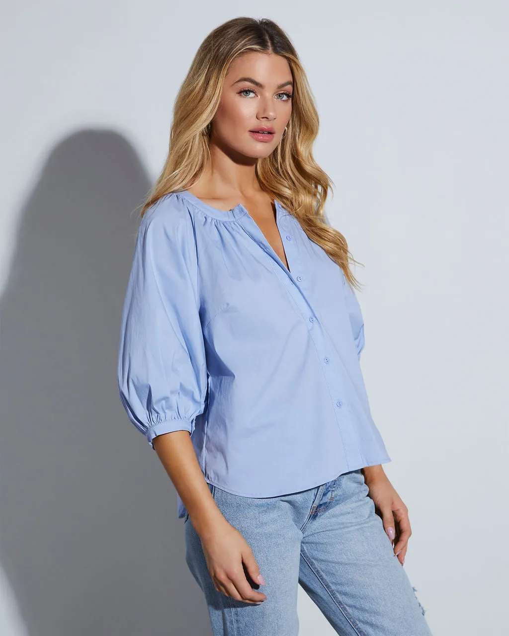 Fall For Spring Button Down Top