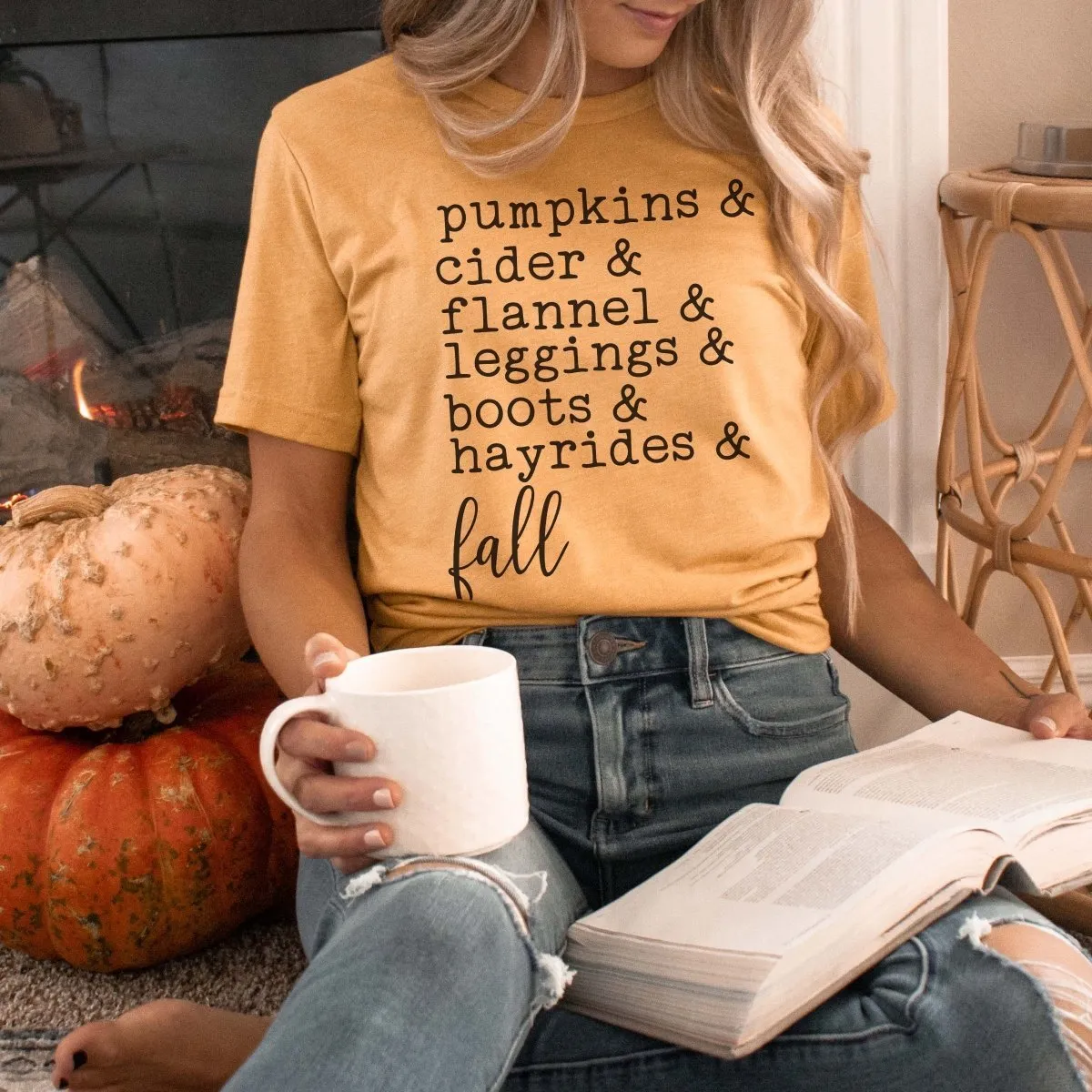Fall List Wholesale Bella Graphic Tee - Fast Shipping