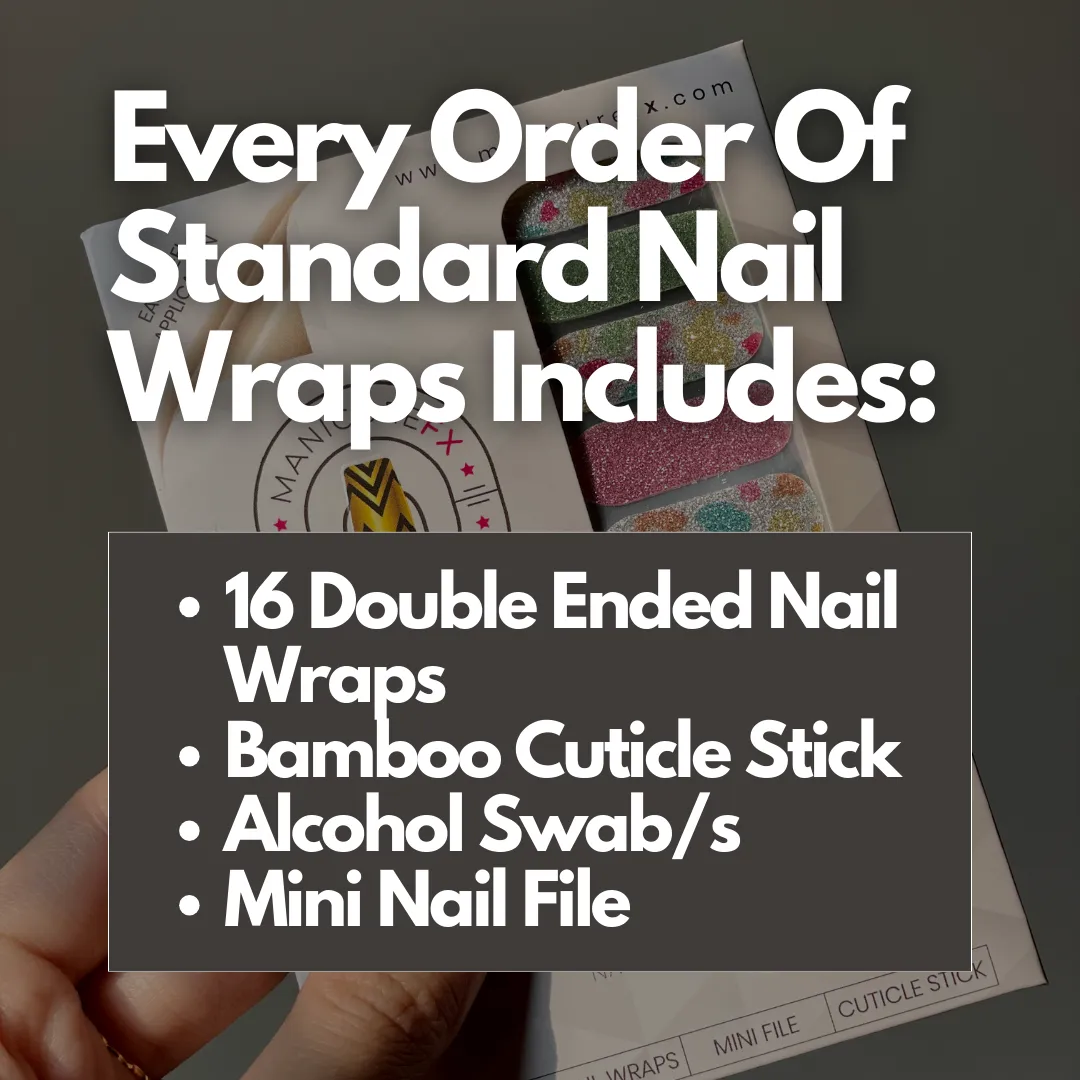 Fall Nail Wraps - Autumn Leaves - (Standard)