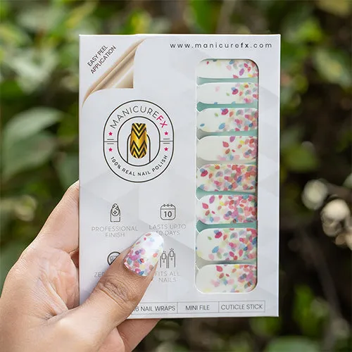 Fall Nail Wraps - Autumn Leaves - (Standard)