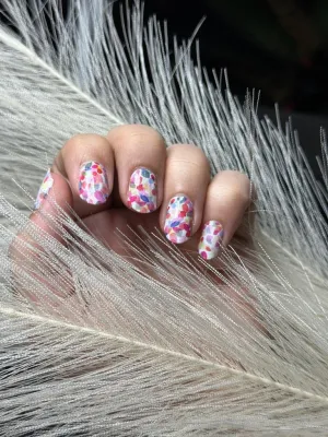 Fall Nail Wraps - Autumn Leaves - (Standard)