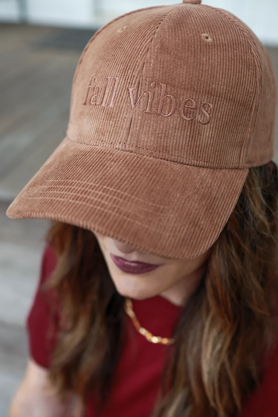 Fall Vibes Corduroy Hat
