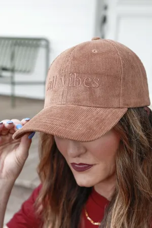 Fall Vibes Corduroy Hat