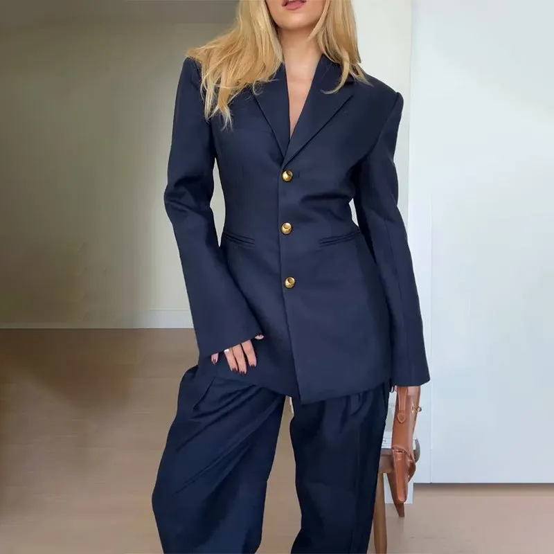 Fashionkova fall wardrobe capsule 2024 Autumn Elegant Suit Suit Trousers