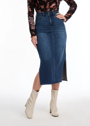FDJ 6981843 Column Skirt with Slits