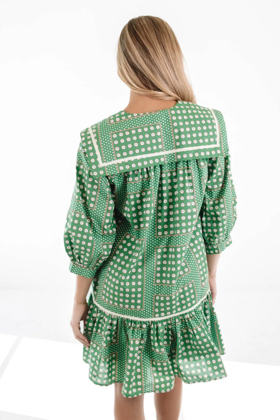 Find My Way Dress - Green