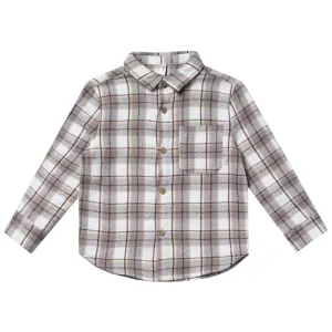 FLANNEL BUTTON DOWN TOP