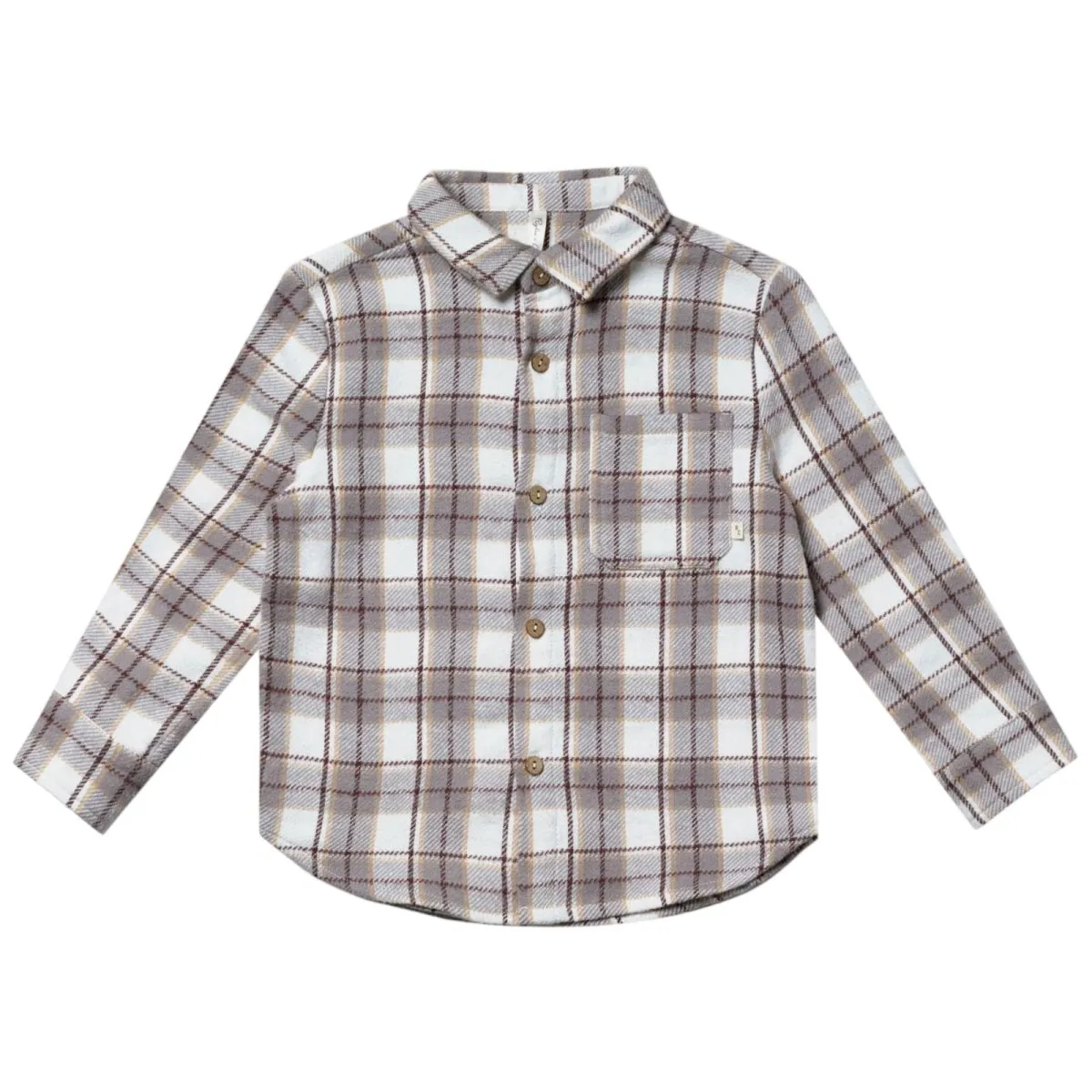 FLANNEL BUTTON DOWN TOP