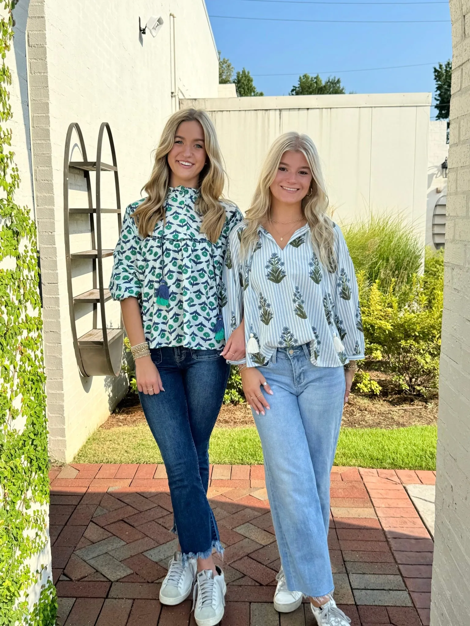 Floral Blues Blosue