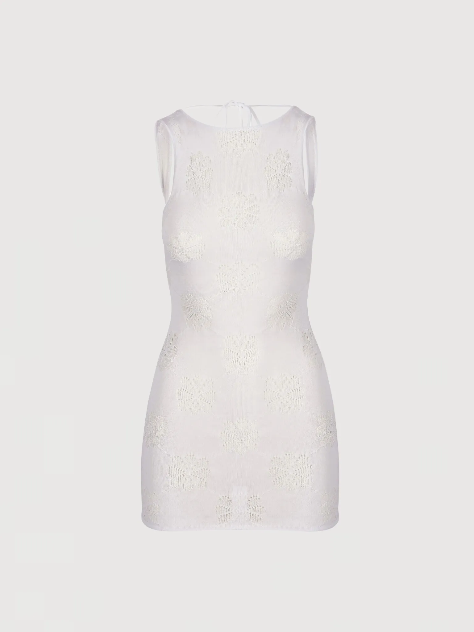Florence Mini Dress - Venetian White
