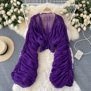 Flower Kiss Summer Blouse