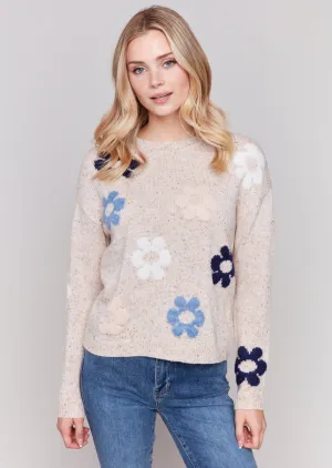 Flower Plushy Sweater #752