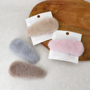 Fluffy Muted Snap Clip