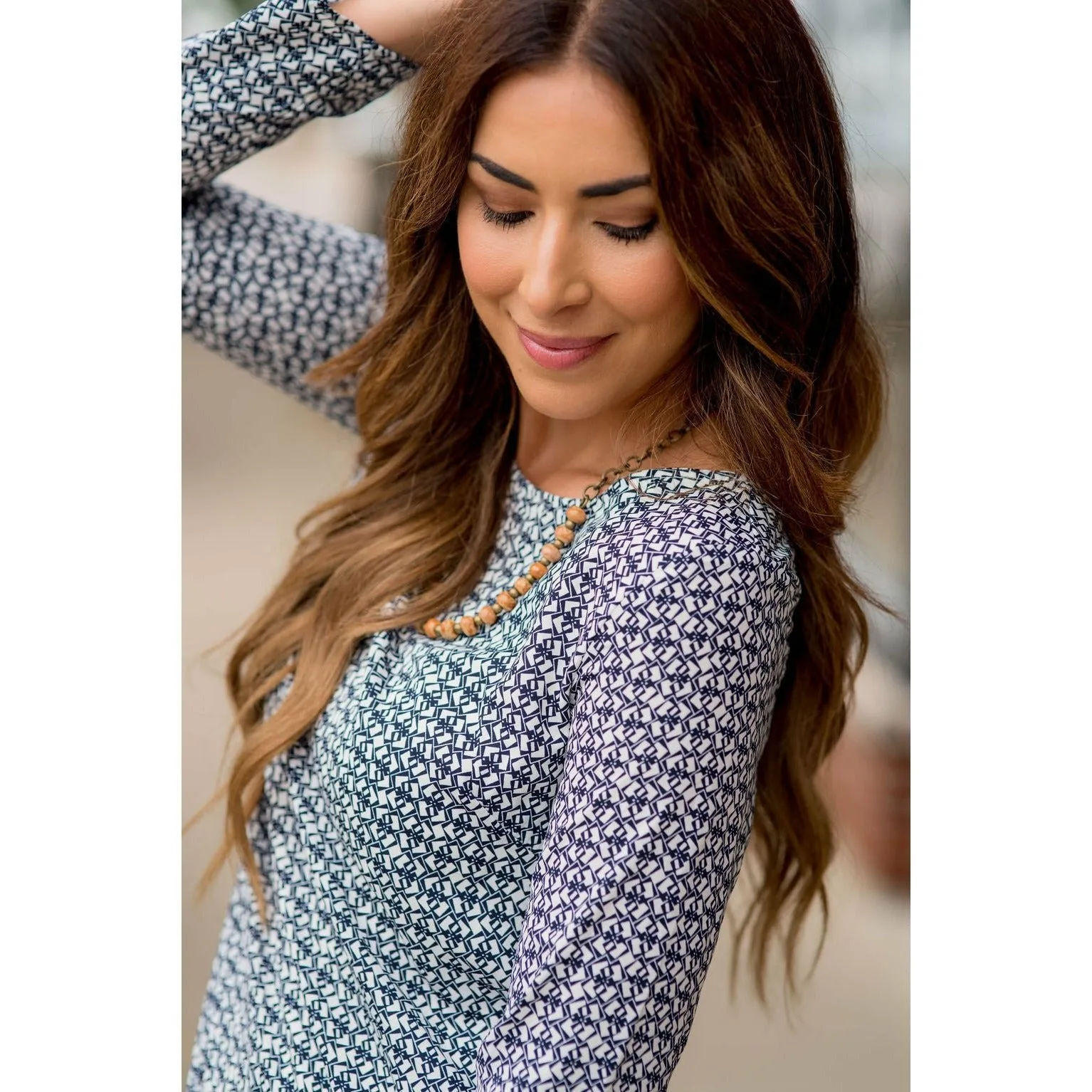 Geo Shift Dress