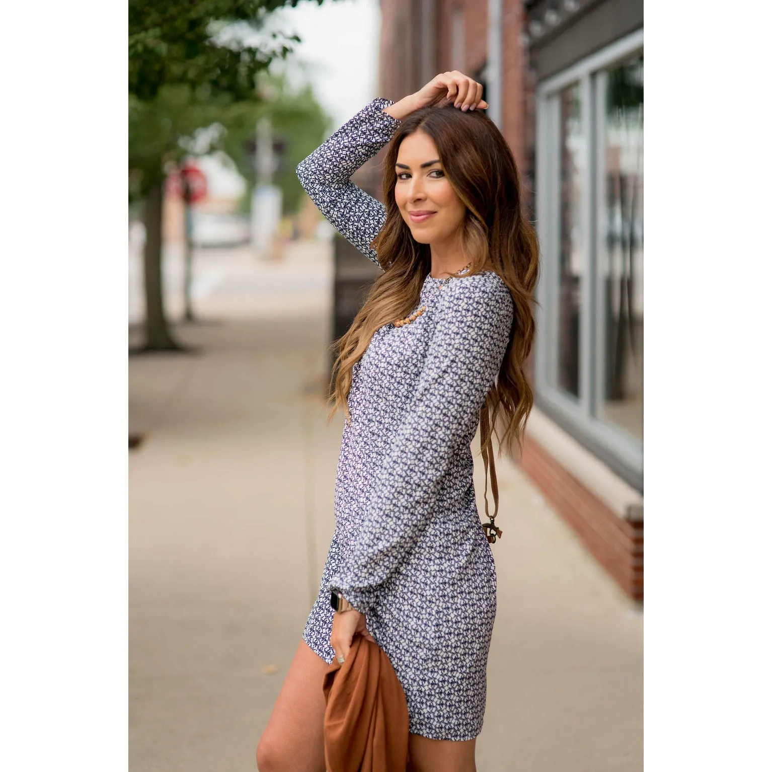 Geo Shift Dress