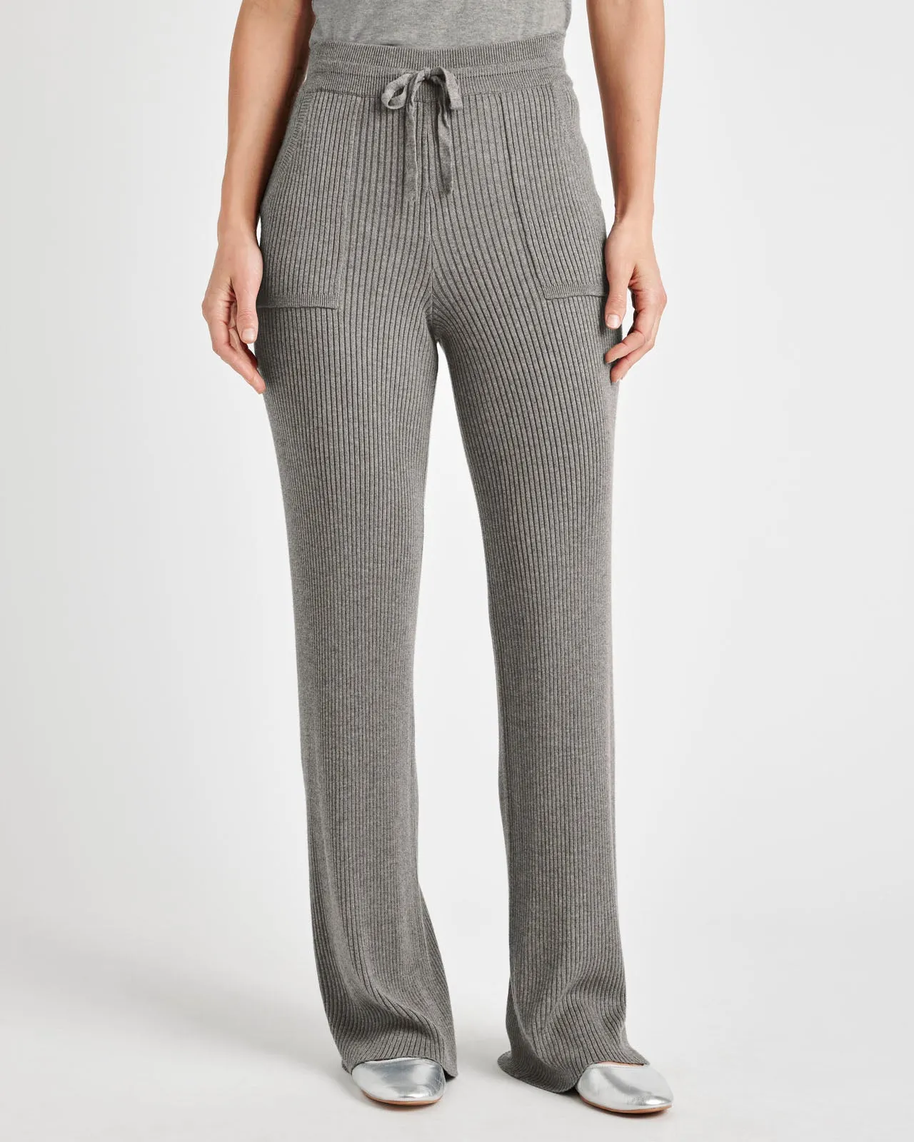 Georgie Cashblend Rib Long Pant