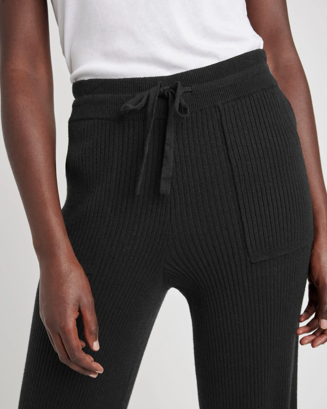 Georgie Cashblend Rib Long Pant