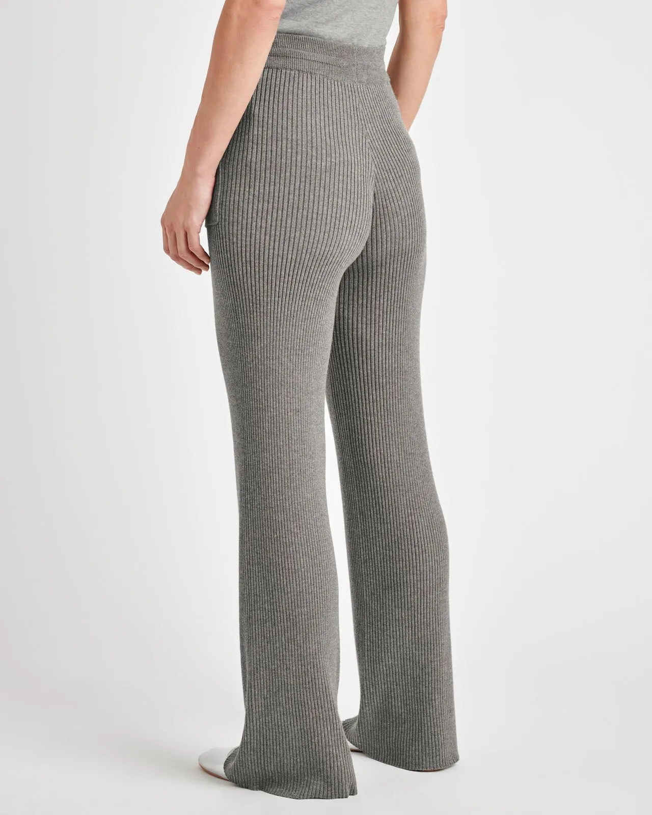 Georgie Cashblend Rib Long Pant