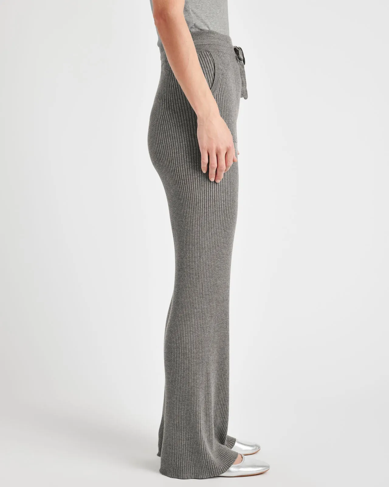 Georgie Cashblend Rib Long Pant
