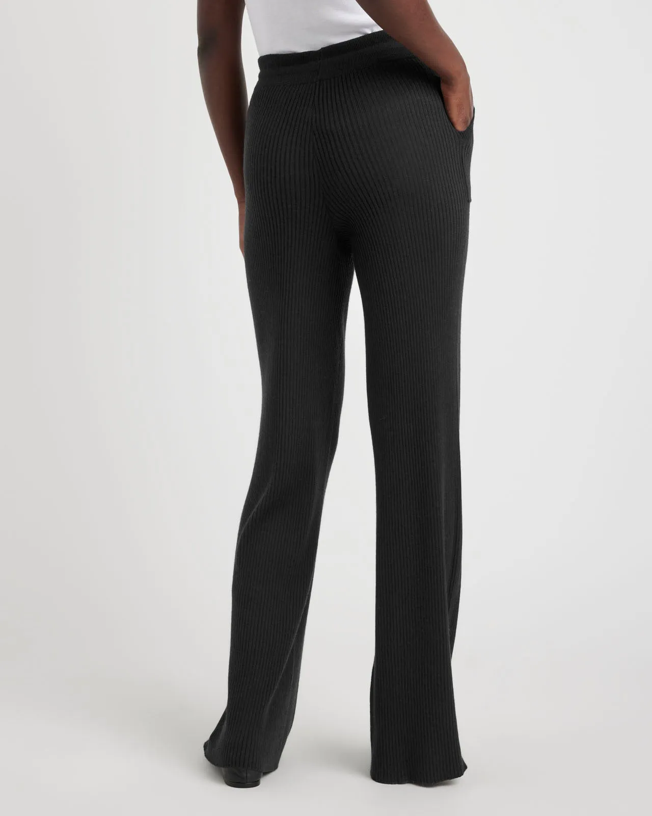 Georgie Cashblend Rib Long Pant