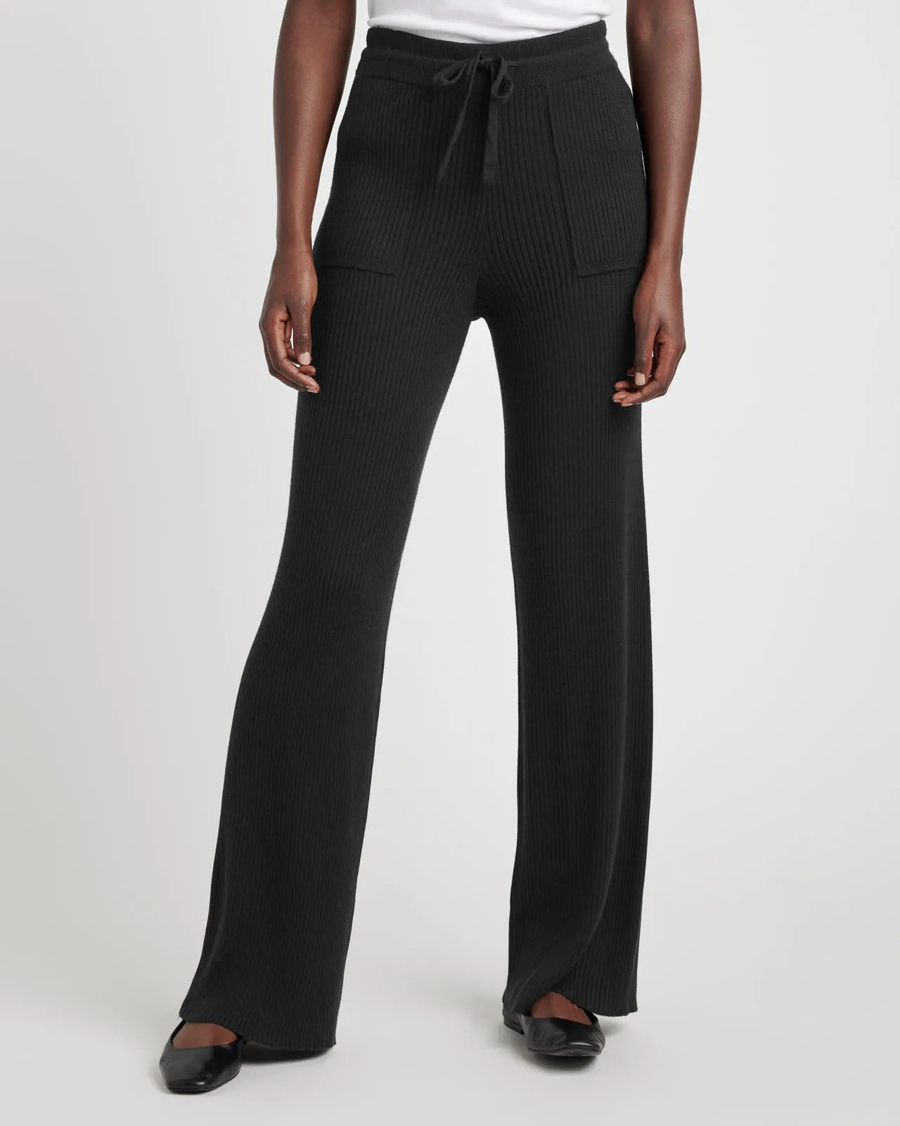 Georgie Cashblend Rib Long Pant