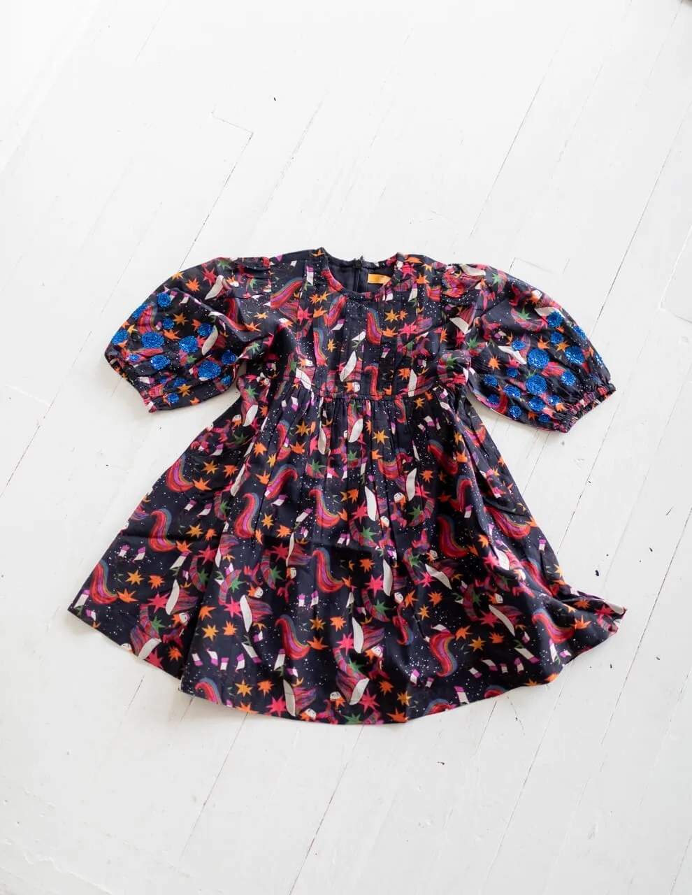 Girls Eva Dress - Unicorn